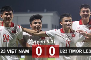 “金星戰兵”打敗東帝汶U23球隊（圖源：互聯網）