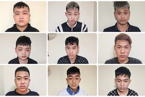 9名青年在街區互毆被捕