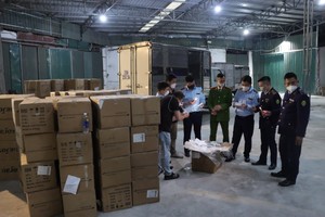 發現無發票與證件防疫設備和藥品