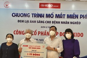 KIDO集團為貧窮病人作白內障手術