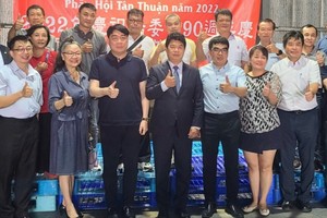 越南台商聯合總會-新順分會   首次在越南舉辦慈善損血活動