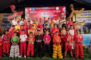 第五郡-堤岸龙狮锦标赛开幕