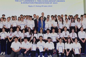 丁善理纪念基金会颁赠逾80亿元助学金