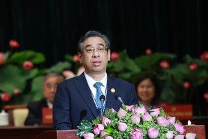 第十二届市越南祖国阵线委员会主席阮福禄。