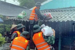 暴雨倾盆：顺化市随时疏散3万3000民众