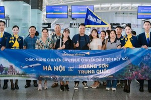 Vietravel Airlines正式开通越南河内至中国黄山的包机航线。