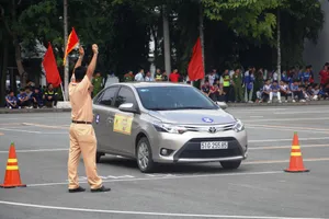 Bộ Công an tổ chức Hội thi lái xe giỏi, an toàn