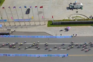 Quang cảnh đích đến chụp từ trên cao. Ảnh: Hoàng Hùng