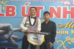 Nguyễn Quốc Nguyện với chức vô địch lần 2. 