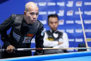 Trần Quyết Chiến vẫn là cơ thủ Việt Nam thi đấu quốc tế ổn định. 