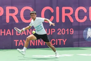 Lý Hoàng Nam có điểm ATP đầu tiên trong năm nay. 