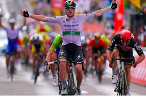 Tay đua Sam Bennett có điểm số cao nhất về đua nước rút trong năm 2020. 