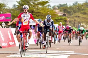 Elia Viviani là chân rút quan trọng của đội Cofidis. 
