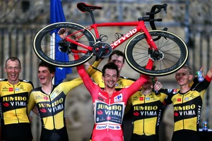 Thủ lĩnh Primoz Roglic của Jumbo-Visma từng 3 lần vô địch Vuelta a Espana