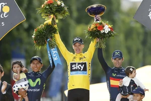 Chris Froome từng 4 lần đăng quang Tour de France