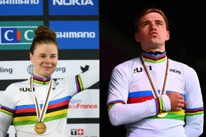 Remco Evenepoel, Lotte Kopecky đều có HCV thế giới trong năm 2022