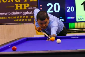 Nguyễn Đức Anh Chiến nhận thất bại vào giờ chót