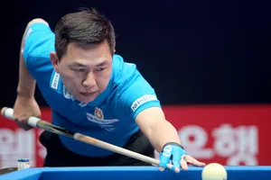Mã Minh Cẩm có trận ra quân thuận lợi. ẢNH: Kim Young Hun
