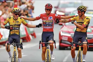 Ba ngôi sao lớn của Jumbo-Visma