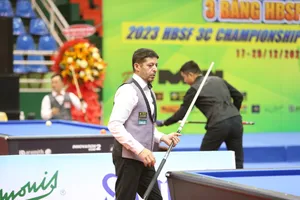 Cơ thủ Coklu sớm chia tay với giải. Ảnh: HBSF