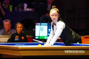 “Hot girl” Nguyễn Hoàng Yến Nhi tranh tài cùng các đấng mày râu ở giải Billiards World Cup TPHCM