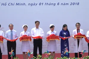 Khánh thành Bệnh viện Nhi đồng Thành phố