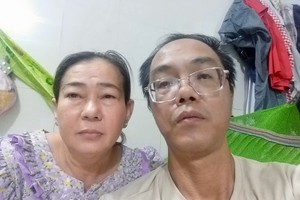 阮氏碧姮夫妇。