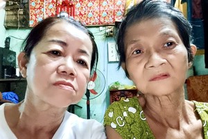 冯美玉与冯丽萍两姐妹。