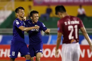 B.Bình Dương thực hiện cuộc lội ngược dòng ấn tượng trên sân Thống Nhất (ảnh: ANH KHOA)