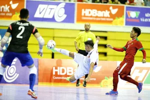 Đội tuyển Việt Nam đặt 1 chân vào bán kết sau chiến thắng trước Indonesia. Ảnh: BẠCH DƯƠNG