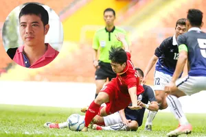 Cuộc so tài giữa đội tuyển U22 Việt Nam và Campuchia tại SEA Games 29. Ảnh: DŨNG PHƯƠNG