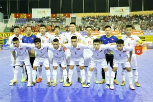 Đội tuyển futsal Việt Nam. Ảnh: BẠCH DƯƠNG
