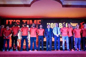 Đội Saigon Heat đặt quyết tâm vào chung kết mùa giải 2017-2018. Ảnh: ANH TRẦN