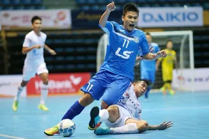 Đội Thái Sơn Bắc đã có khởi đầu thuận lợi trong trận lượt đi. Ảnh: ANH TRẦN