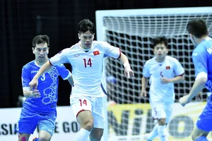 ĐT futsal Việt Nam dừng bước ở vòng Tứ kết. Ảnh: QUANG THẮNG