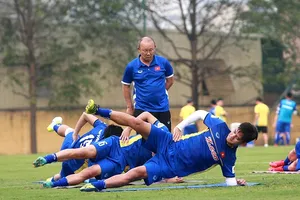 Lịch thi đấu vòng 4 V-League đã được điều chỉnh để các tuyển thủ QG an tâm thi đấu ở vòng loại Asian Cup 2019. Ảnh: Hải Đăng