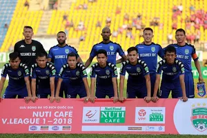 Đội Becamex Bình Dương. Ảnh: DŨNG PHƯƠNG