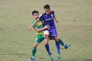 Nhiều cầu thủ trẻ của B.Bình Dương đang trở thành trụ cột của đội. Ảnh: DƯƠNG THU