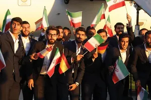 Đội tuyển Iran đã đặt chân đến Nga