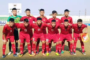 Đội U16 Việt Nam. Ảnh: NHẬT ĐOÀN