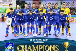 CLB futsal Thái Sơn Nam có 8 lần VĐQG. Ảnh: TSNFC