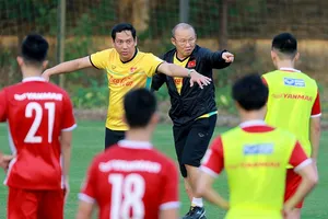 Đội tuyển Việt Nam kết thúc 2 tuần tập luyện tại Hàn Quốc. Ảnh: MINH HOÀNG