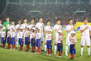 ĐT Việt Nam có trận hòa đáng tiếc tại Myanmar. Ảnh: MINH HOÀNG