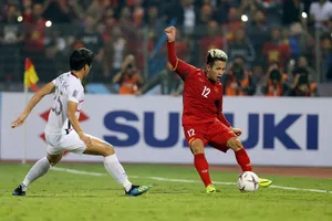 Theo ông Park thì đây không phải là chiến thắng dễ dàng của đội Việt Nam. Ảnh: MINH HOÀNG