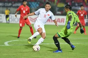 Anh Đức và các đồng đội đang hướng đến trận chung kết. Ảnh: ĐỨC DUY