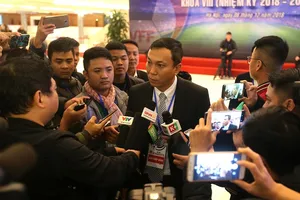 Phó chủ tịch phụ trách chuyên môn Trần Quốc Tuấn. Ảnh: MINH HOÀNG