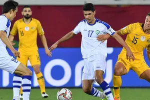 Australia chật vật giành vé vào Tứ kết. Ảnh: AFC