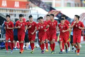 U22 Việt Nam thả lỏng để hướng đến chiến thắng thứ 2 trước Timor Leste. Ảnh: DŨNG PHƯƠNG