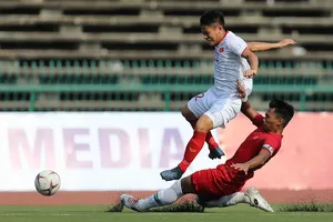 Việt Nam không thể vượt qua Indonesia, đành đi tranh hạng Ba. Ảnh: DŨNG PHƯƠNG