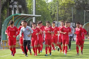Đội U19 Việt Nam. Ảnh: Đoàn Nhật